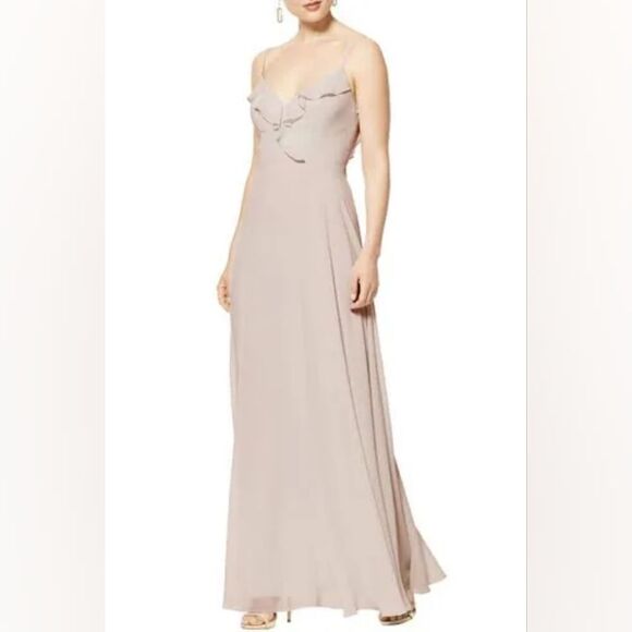 Bill Levkoff Dresses & Skirts - Levkoff Bridesmaid Style #7102 - Chiffon V-neck spaghetti strap gown Sz 22 NWT